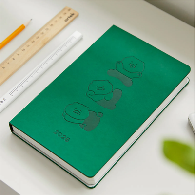 카카오프렌즈 2026 다이어리 그린 춘식이