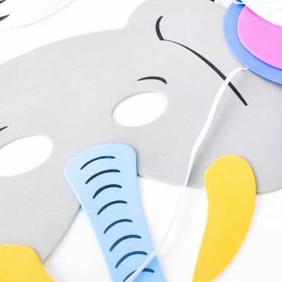 스펀지동물가면 아동코스튬 할로윈가면(WFPEHLX)