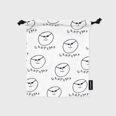 sunglass stupid-white(스트링 파우치)