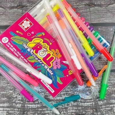 사쿠라 1.0mm 겔리롤 문라이트 11+1색 XPGB-12ML