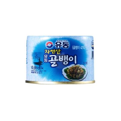 WL 유동 자연산 골뱅이캔 140g X 48개(WFLQRJL)