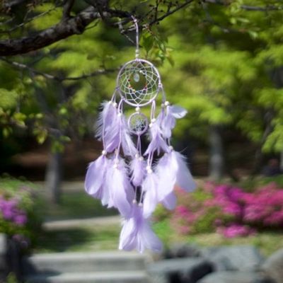 퍼플 드림캐쳐 인테리어소품(WFHYBYT)