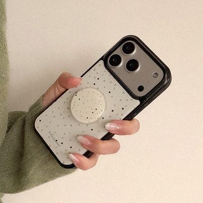 matcha mood 디자인 [블랙 에폭시 범퍼케이스]