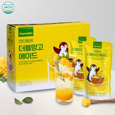 [칸타빌레] 더블망고 에이드 (230mlx10팩)x5박스
