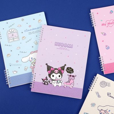 산리오 2단 스프링 노트 캐릭터 공책