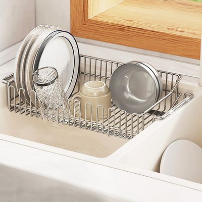 올스텐 미니 싱크대 설거지 식기 건조대 (손잡이형)