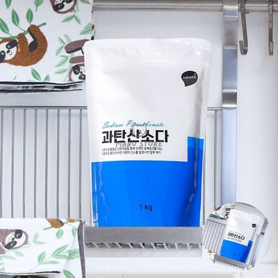 흰옷표백제 세탁세제 과탄산소다 세탁 표백제 리필 1kg(WFPDZMC)