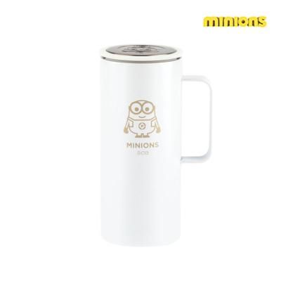 미니언즈 핸들 텀블러 - 화이트 밥