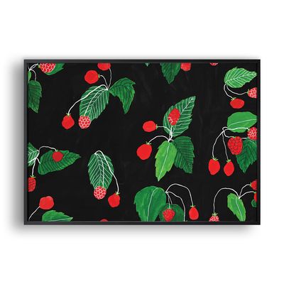 산딸기 산딸기 black / 일러스트 액자