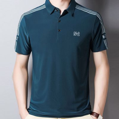 남성 골프웨어 티셔츠 기능성 카라티 반팔 냉감