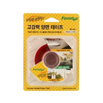 폼텍 고강력양면테이프 BS 612 24X1.5M