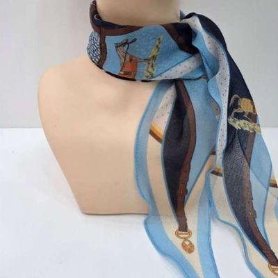 [애슬릿]마름모 스카프 중년 여성 봄 간절기 미니