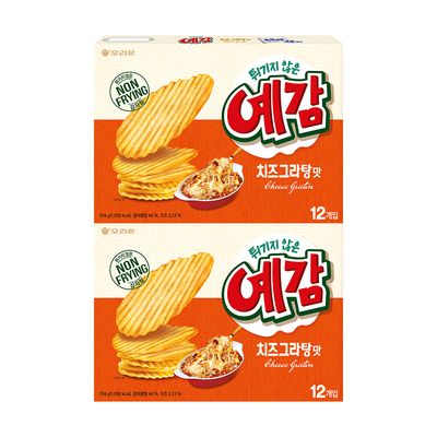 오리온 예감 치즈그라탕맛 204g 2개