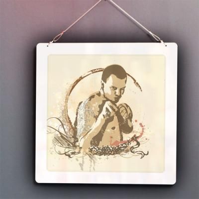 nq335-행잉액자_복서(사각중형)