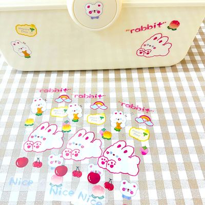 귀염뽀짝 기분전환 토끼 스티커