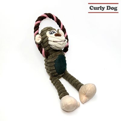 강아지 장난감 터그놀이 이갈이 삑삑이 애니멀 3종C