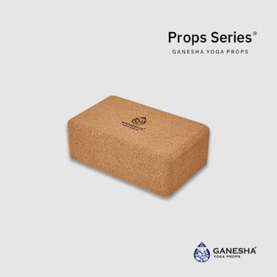 [가네샤요가프랍스] 더 가네샤 코르크 요가 블럭