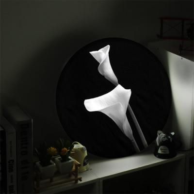 nd864-LED액자45R_순수의꽃카라흑백_LED사인홍보