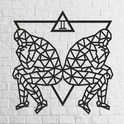 DIY 나무 조립 인테리어 퍼즐 별자리 쌍둥이자리