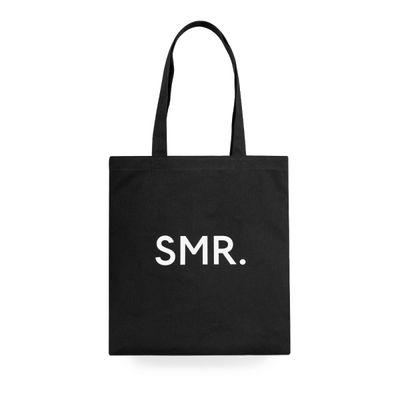 SMR point eco bag_black