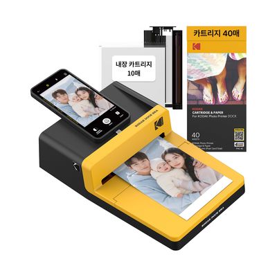 코닥 가정용 포토프린터 도크 ERA D600+50매