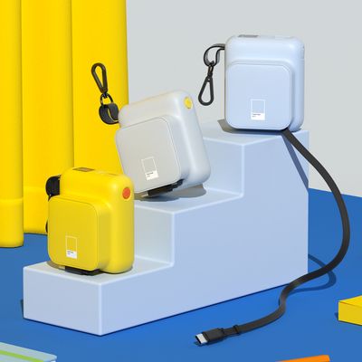 팬톤 릴타입 고속 보조배터리 10000mah 