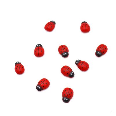 [와인앤쿡]빨간 무당벌레 미니어처 10p