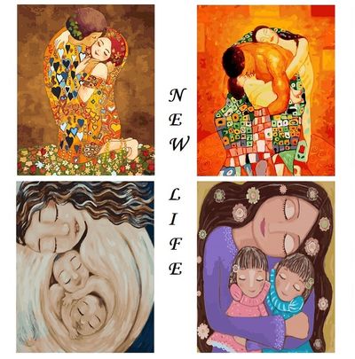 집콕취미상품 피포페인팅 명화그림그리기