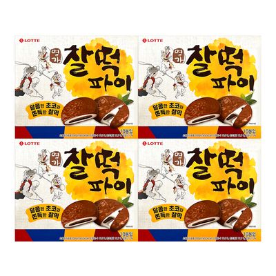 롯데 명가 찰떡파이 350g 4개