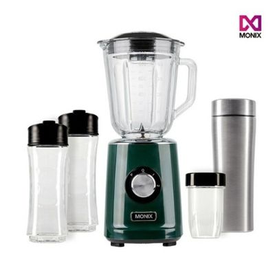 모닉스 파워 강화유리용기 스텐텀블러 블렌더 MX-2310
