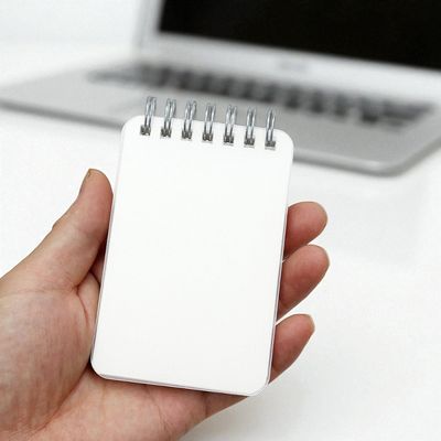 무지 수첩 10p세트 스프링 포켓 작은수첩