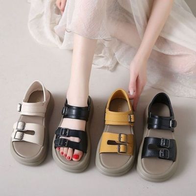 서머 브리즈 여성 통굽 샌들(WFJ5R4I)