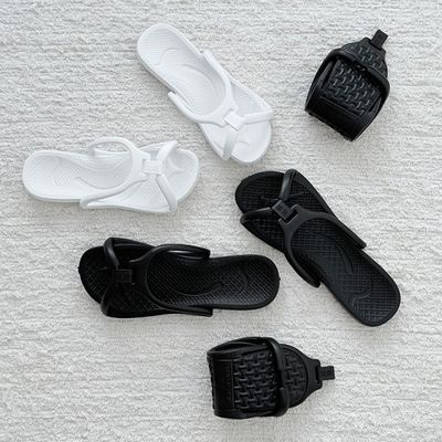 TGL 접이식 여행용 EVA 논슬립 슬리퍼 1+1