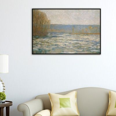 [THE BELLA] 모네 - 베네쿠르 근처 센강의 해빙