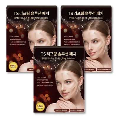 티에스 리프팅 솔루션 패치 3개 주름 테이프(WD28655)