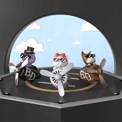 [벨라독스] 에어휠 프로펠러 차량용 방향제 3종 택1