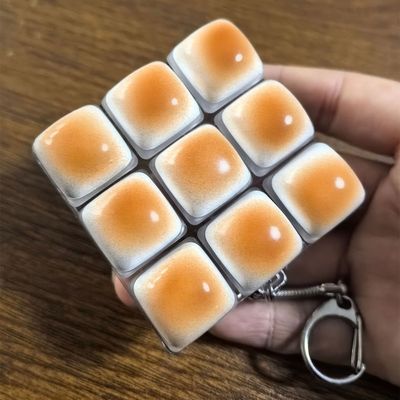 피젯 키보드 캐러멜빵 딸깍이 톡톡이 키캡 토이 키링