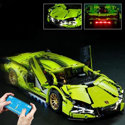 레고호환 람보르기니 앱 모터 조명세트추가 T532