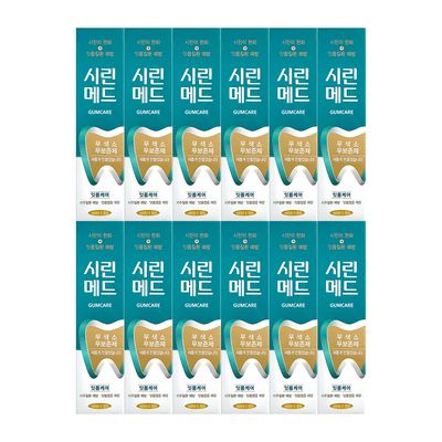 시린메드 검케어 민트 잇몸케어 치약 100g 12개