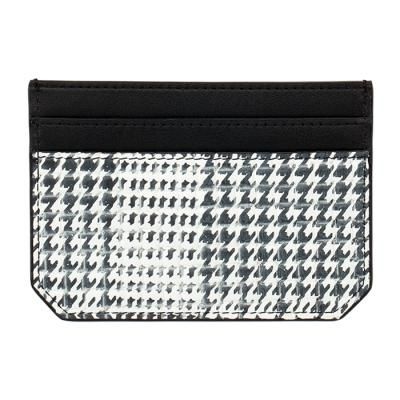 [매니퀸] 오블리크 카드지갑 - Glen Check