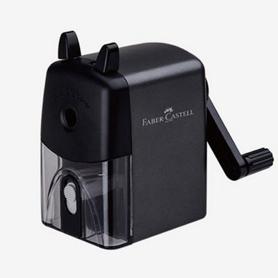 파버카스텔 핸들 연필깎이 블랙 952600 펜슬샤프너