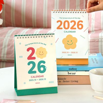 2026 오늘의 온도 탁상 달력