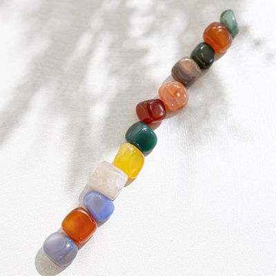 고급 보석 자갈 마노 스톤 테라리움 300g (12~15mm)