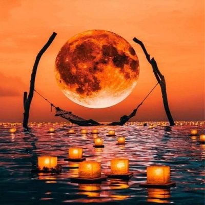 [피포페인팅]GX5940 eclipse size 40*50cm