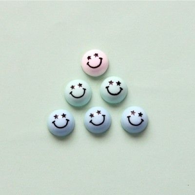 스마일 반구 블루톤