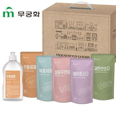 무궁화 복합세제 6종 선물세트