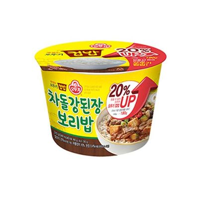 오뚜기 컵밥 차돌강된장보리밥 310g 12EA