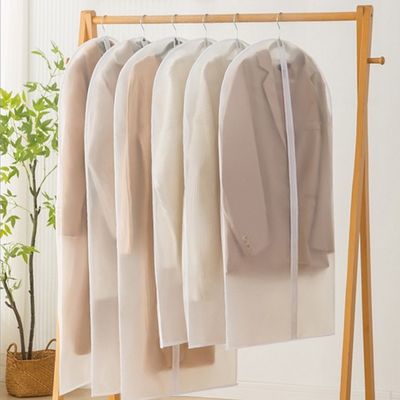 먼지방지 수납 반투명 고급 PEVA 싱글 지퍼형 옷커버