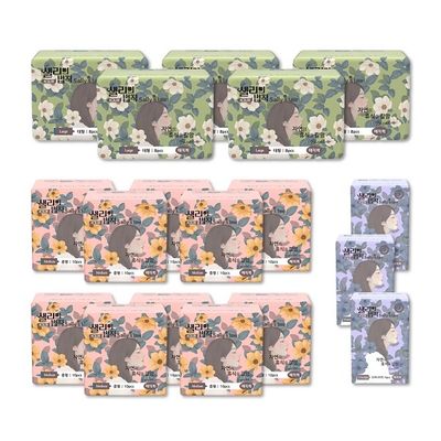 샐리매직퀵 시그니처 중형10팩+대형5팩+오버나이트3팩