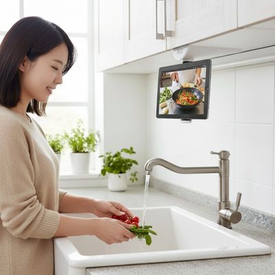 제노믹스 스마트폰 태블릿 싱크대 거치대 SHG-WFS700